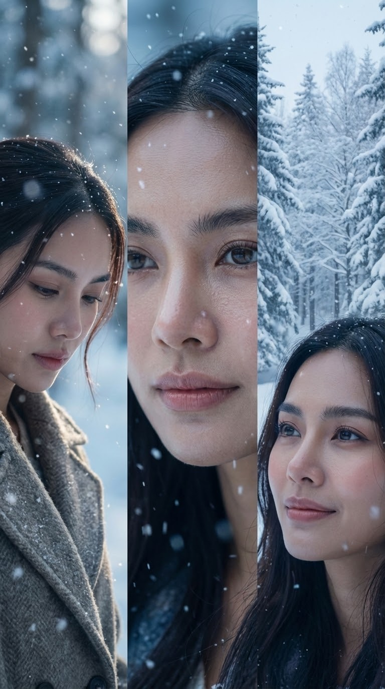 Atmospheric K-Drama Snow