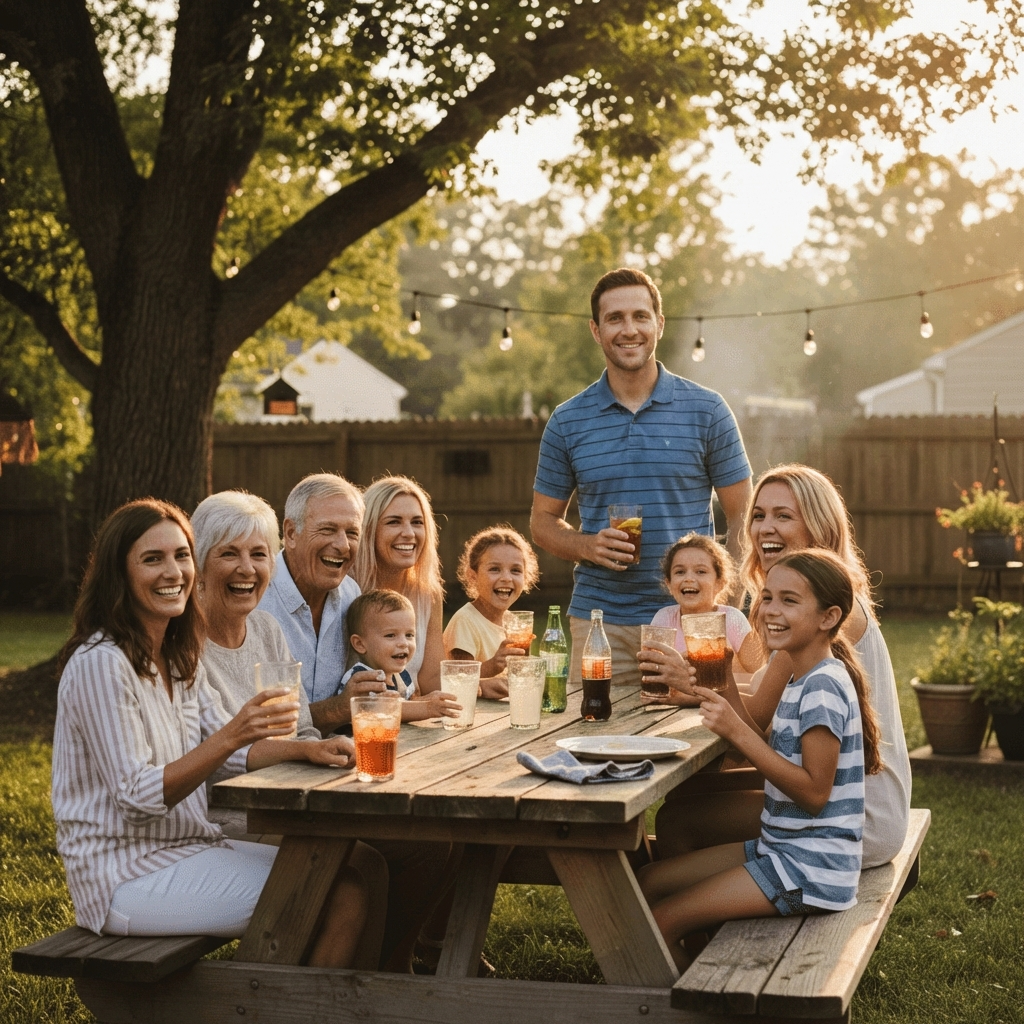 Add Father to Photo - After