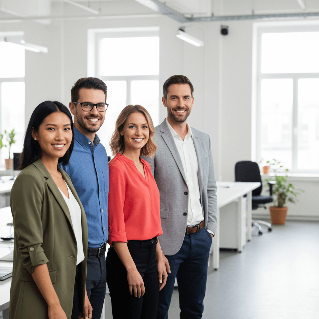 Add Colleague to Photo - Before