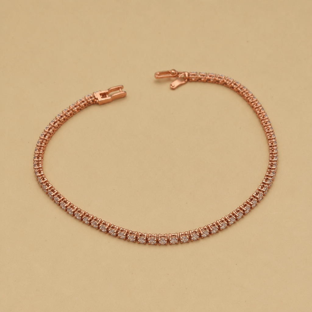 Armband-Produktfoto mit farbigem Hintergrund vor der Schmuck Retusche