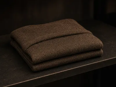Sweater with a shelf fold for a product listing before the Clothes Wrinkle Remover