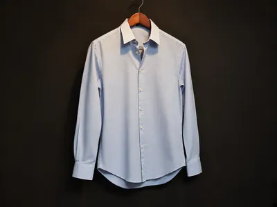 Same shirt after the Clothes Wrinkle Remover smoothed the fabric