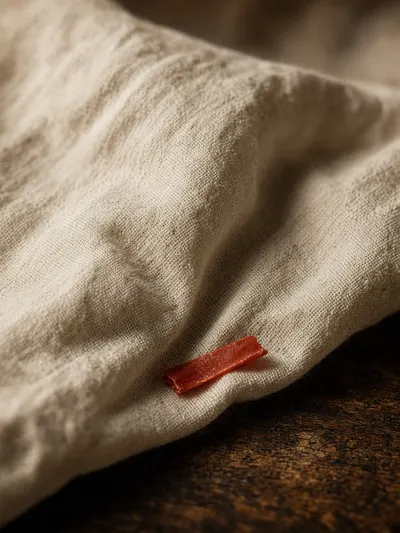 Wrinkled garment ready for the Clothes Wrinkle Remover
